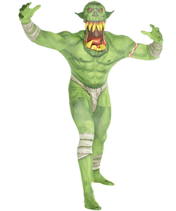 Jaw Dropper Orc Morphsuit Green
