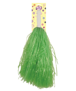 green pom poms