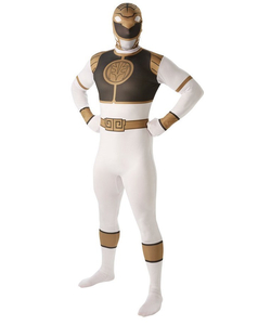 Power Rangers white Full Jumpsuit