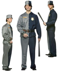 Prisoner/Cop Costume