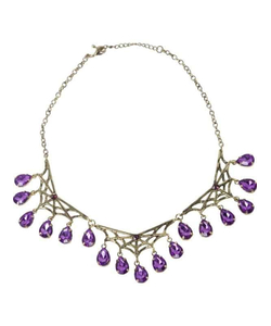 Gothic Spider Web necklace