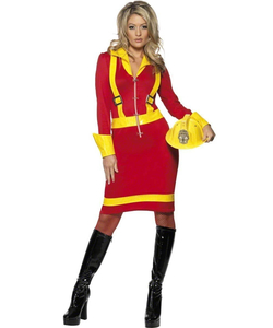 Ladies Fire Fighter Costume