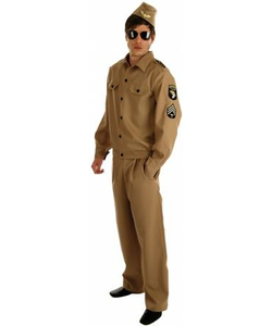 Mens American G.I Costume