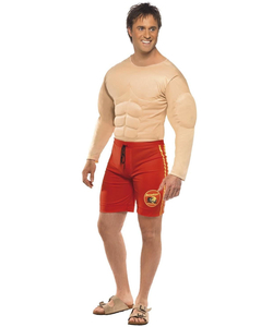Mens Baywatch Lifeguard Costume