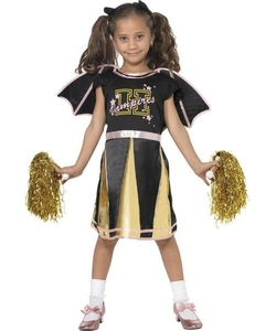 Halloween Cheerleader Bat Costume