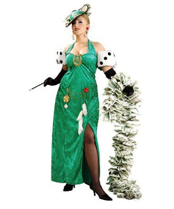 plus lady luck costume