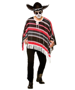 day of the dead poncho