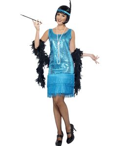 Flirty flapper costume