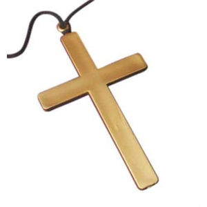 gold coloured cross