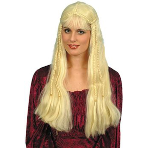 blonde wig braids