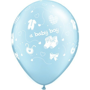 Light Blue Baby Boy Balloon
