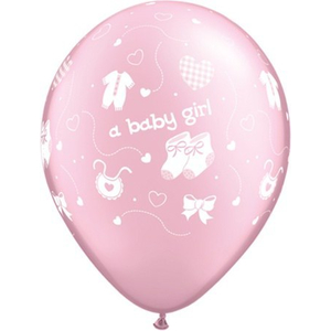 Pink Baby Boy Balloon