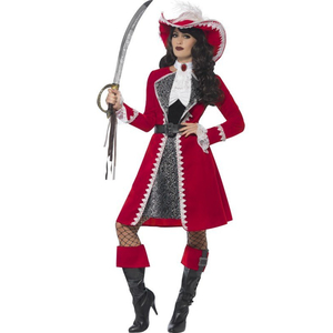 Deluxe Authentic Lady Captain Costume