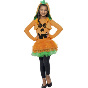 tween Pumpkin Tutu Dress