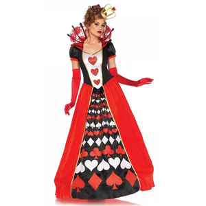 deluxe queen of hearts costume