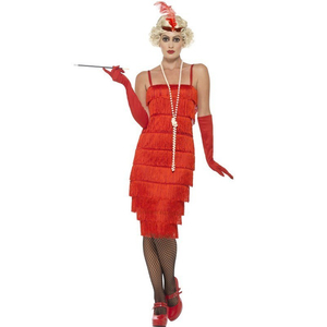 red Flapper Costume
