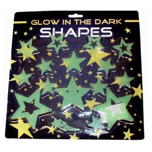 glow in the dark shapes