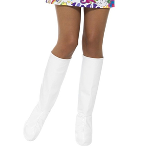 gogo boot covers - white