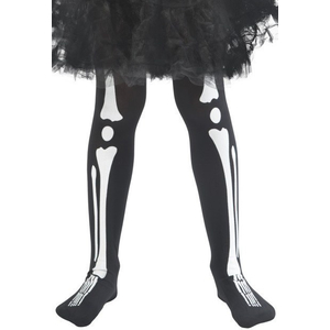kids skeleton tights