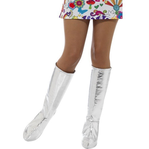 Silver GoGo Boot Covers.