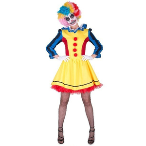 scary clown girl costume