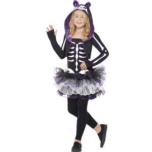Skelly Cat Costume - tween