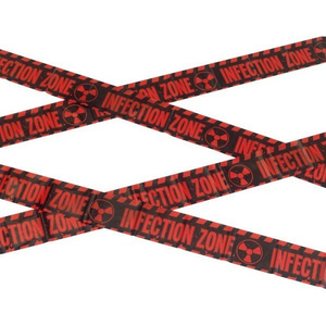 Zombie Infection Zone Caution Tape
