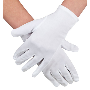 White Nylon Gloves