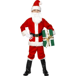 Deluxe Kids Santa Costume