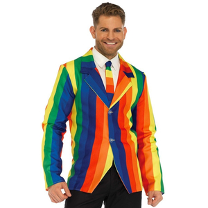rainbow Blazer & tie