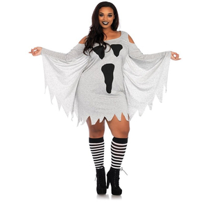 Jersey Ghost Dress - Plus Size