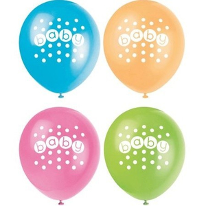 Baby Shower Latex Balloons