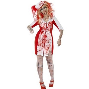 curves zombie nurse costume