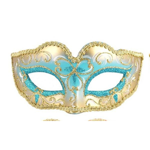 Glitter Eye Mask - Turquoise