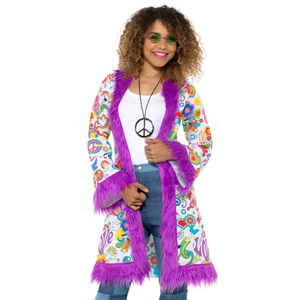 60's groovy hippie coat