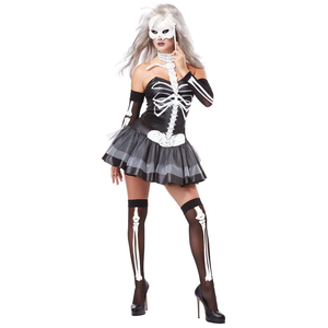 skeleton masquerade costume