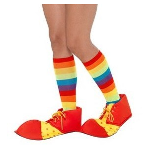 Spotty Clown Shoe Covers