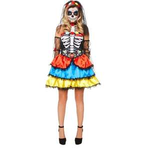Day of the Dead Senorita - Ladies Plus Size