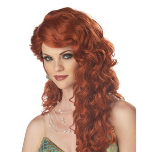 Mermaid Wig - Auburn/Red
