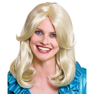 70's Glamour Wig - Blonde