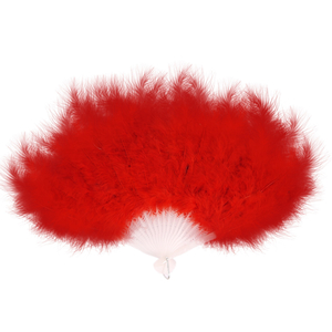 Burlesque feather fan