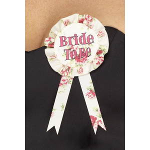 Vintage Bride To Be Rosette