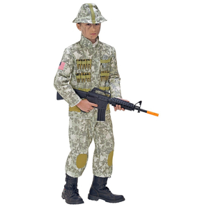 Kids Army Soldier Costume