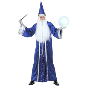 Blue Wizard Costume