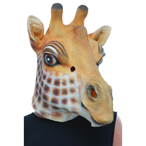 Giraffe Latex Mask