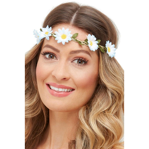 Hawaiian/Hippie Daisy Chain Headband
