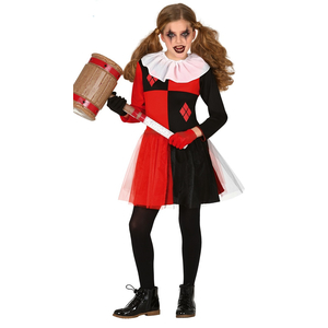 Harlequin Girl Costume - Tween