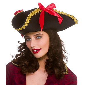 Ladies Tricorn Pirate Hat