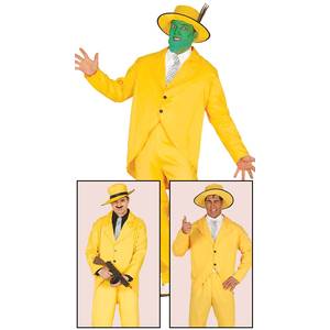 Yellow Gangster Costume