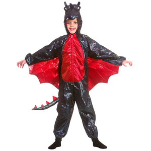 Deluxe Black Metallic Dragon Costume